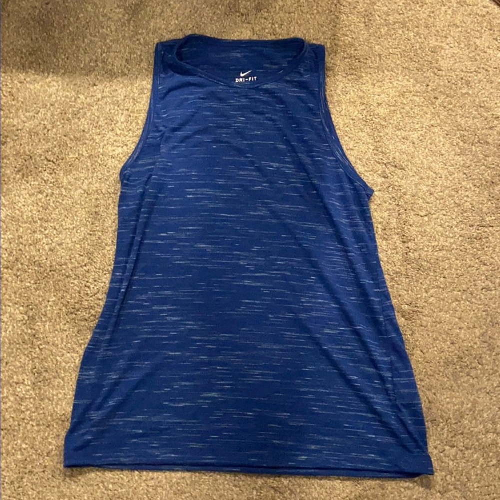 Nike Blue Tank.